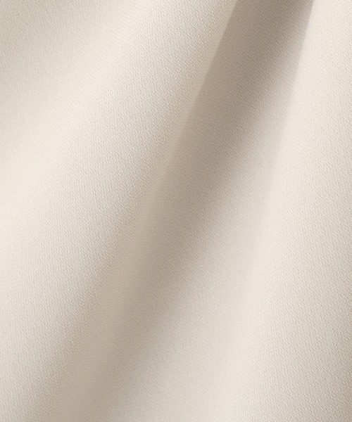 SANTE ダブルクロスデザインネックドレス SANTEダブルクロスデザインネックドレス(S BEIGE): ワンピース