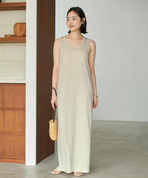 プラージュ　リブタンクワンピース　38 美品 Plage プラージュ/リブタンクワンピース/38 - メルカリ