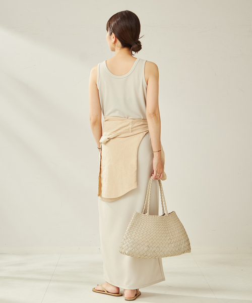 Plage リブタンクワンピース サイズ38 一部カラーWEB限定追加》リブタンクワンピース 4（ワンピース