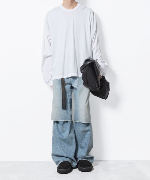 VEIN （ヴェイン）の「100/3 スエードジャージー ベッセル L/S TEE