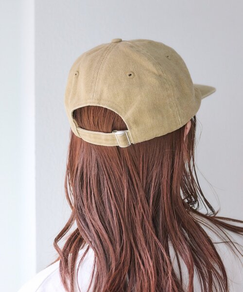 w closet（ダブルクローゼット）の「アニマルロゴキャップ（キャップ・レディース・チャコールグレー/ベージュ・FREE）」の12枚目の写真