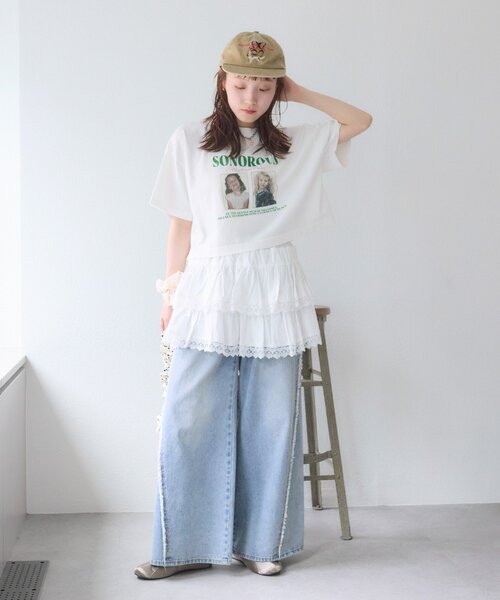 w closet（ダブルクローゼット）の「アニマルロゴキャップ（キャップ・レディース・チャコールグレー/ベージュ・FREE）」の7枚目の写真