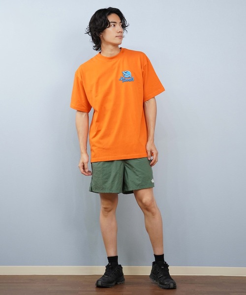 lost（ロスト）の「【限定商品】lost/ロスト 半袖Tシャツ バックプリント L25S-2114（Tシャツ/カットソー・メンズ・スミクロ/オレンジ/ホワイト・M/L/XL）」の19枚目の写真