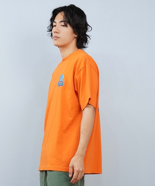 lost（ロスト）の「【限定商品】lost/ロスト 半袖Tシャツ バックプリント L25S-2114（Tシャツ/カットソー・メンズ・スミクロ/オレンジ/ホワイト・M/L/XL）」の17枚目の写真