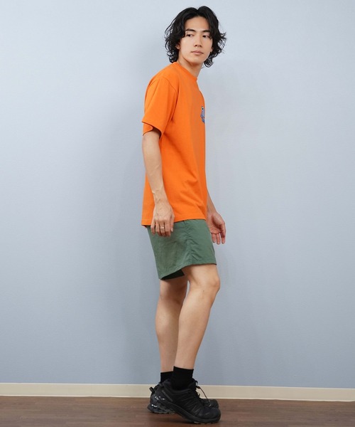 lost（ロスト）の「【限定商品】lost/ロスト 半袖Tシャツ バックプリント L25S-2114（Tシャツ/カットソー・メンズ・スミクロ/オレンジ/ホワイト・M/L/XL）」の21枚目の写真