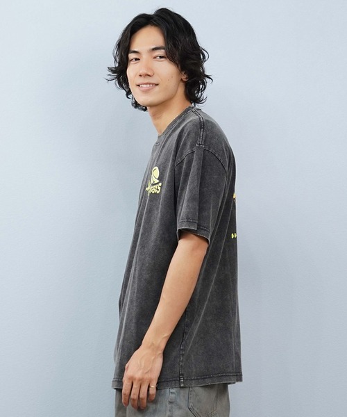 lost（ロスト）の「【限定商品】lost/ロスト 半袖Tシャツ バックプリント L25S-2114（Tシャツ/カットソー・メンズ・スミクロ/オレンジ/ホワイト・M/L/XL）」の11枚目の写真