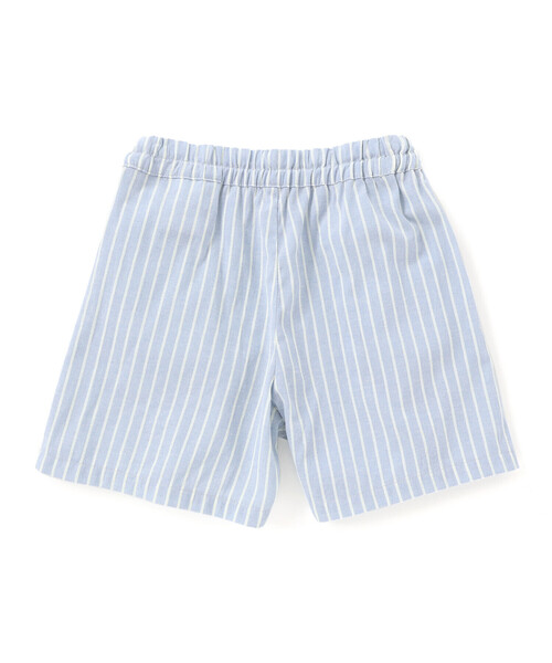 Noeil aime BeBe（ノイユエイムベベ）の「【お揃い】ストライプ柄フリル付きショートパンツ(90~130cm)（その他パンツ・キッズ・ブルー系その他・100cm/110cm/120cm/130cm）」の6枚目の写真