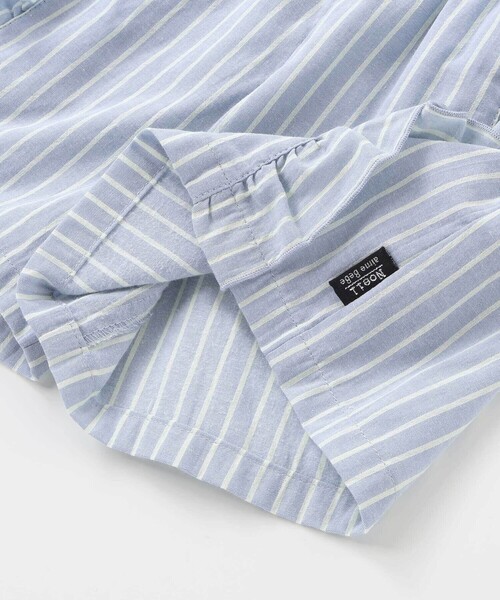 Noeil aime BeBe（ノイユエイムベベ）の「【お揃い】ストライプ柄フリル付きショートパンツ(90~130cm)（その他パンツ・キッズ・ブルー系その他・100cm/110cm/120cm/130cm）」の11枚目の写真