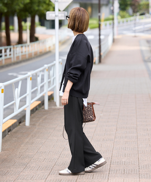 FRAMeWORK（フレームワーク）の「≪追加・洗濯機洗い可能≫ウォッシャブルイージースラックス 3（スラックス・レディース・ベージュ系その他/ブラック/アイボリー・36/38/40）」の5枚目の写真