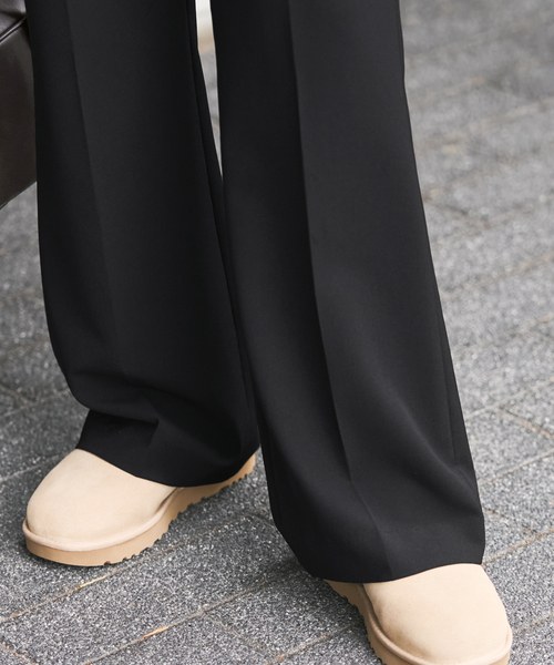 FRAMeWORK（フレームワーク）の「≪追加・洗濯機洗い可能≫ウォッシャブルイージースラックス 3（スラックス・レディース・ベージュ系その他/ブラック/アイボリー・36/38/40）」の16枚目の写真