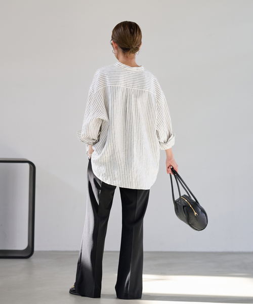 FRAMeWORK（フレームワーク）の「≪追加・洗濯機洗い可能≫ウォッシャブルイージースラックス 3（スラックス・レディース・ベージュ系その他/ブラック/アイボリー・36/38/40）」の21枚目の写真