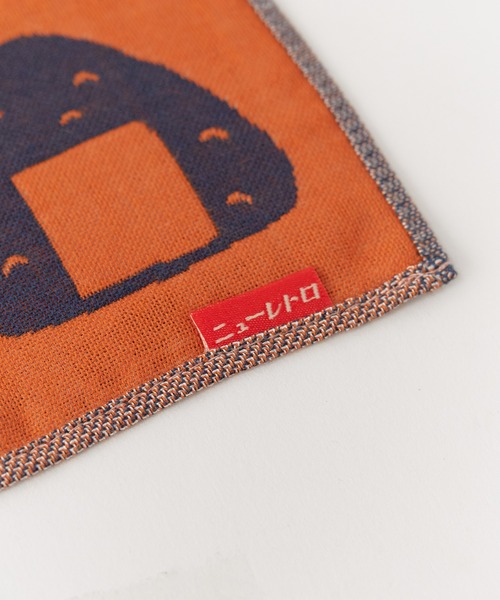 ニューレトロ（ニューレトロ）の「New Retro/ニューレトロ ガーゼハンカチ 2026年春夏（ハンカチ/ハンドタオル・メンズ・グリーン/ピンク/レッド/ネイビー/イエロー/ライトブルー・FREE）」の11枚目の写真