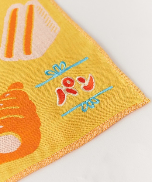 ニューレトロ（ニューレトロ）の「New Retro/ニューレトロ ガーゼハンカチ 2026年春夏（ハンカチ/ハンドタオル・メンズ・グリーン/ピンク/レッド/ネイビー/イエロー/ライトブルー・FREE）」の17枚目の写真