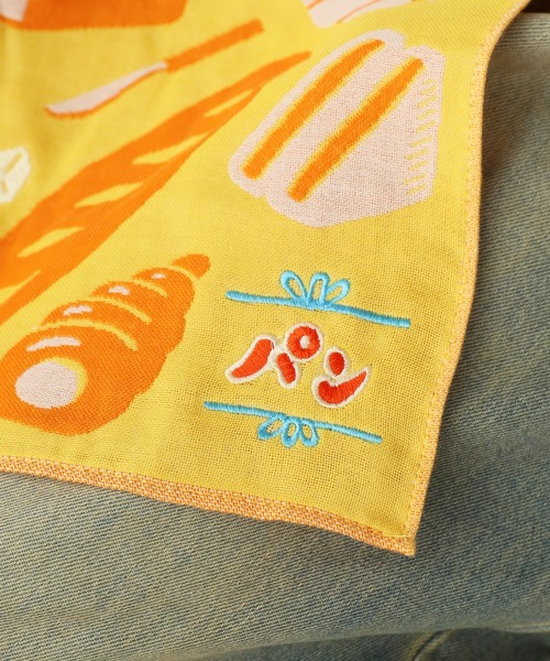 ニューレトロ（ニューレトロ）の「New Retro/ニューレトロ ガーゼハンカチ 2026年春夏（ハンカチ/ハンドタオル・メンズ・グリーン/ピンク/レッド/ネイビー/イエロー/ライトブルー・FREE）」の18枚目の写真