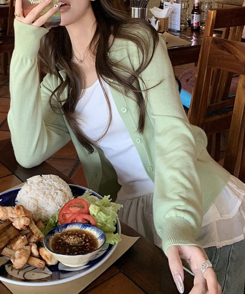 HALEY PESCA(ヘーリーペスカ)の「HALEY PESCA/レイヤードフリルキャミソール(キャミソール・レディース・ホワイト・SMALL/MEDIUM/LARGE)」の9枚目の写真