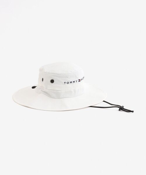 TOMMY HILFIGER（トミーヒルフィガー）の「TOMMY HILFIGER GOLF トミーロゴアドベンチャーハット（キャップ・メンズ・ブラック/ホワイト/ネイビー・FREE）」の2枚目の写真