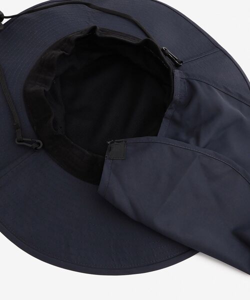 TOMMY HILFIGER（トミーヒルフィガー）の「TOMMY HILFIGER GOLF トミーロゴアドベンチャーハット（キャップ・メンズ・ブラック/ホワイト/ネイビー・FREE）」の10枚目の写真