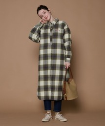 レディースのシャツワンピース（チェック柄）ファッション通販 - ZOZOTOWN
