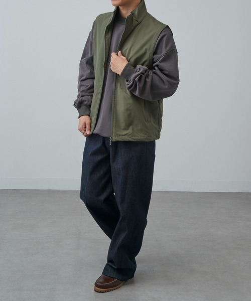 MAGASIN DE MODE Brew(マガジンデモードブリュー)の「【MAGASIN DE MODE Brew】テックベスト MSF-1901(ベスト・メンズ・ブラック/ベージュ/カーキ/ブルー・L/M/LL)」の15枚目の写真