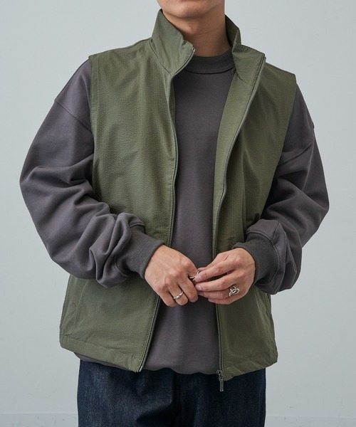 MAGASIN DE MODE Brew(マガジンデモードブリュー)の「【MAGASIN DE MODE Brew】テックベスト MSF-1901(ベスト・メンズ・ブラック/ベージュ/カーキ/ブルー・L/M/LL)」の21枚目の写真