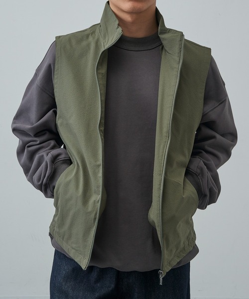 MAGASIN DE MODE Brew(マガジンデモードブリュー)の「【MAGASIN DE MODE Brew】テックベスト MSF-1901(ベスト・メンズ・ブラック/ベージュ/カーキ/ブルー・L/M/LL)」の20枚目の写真