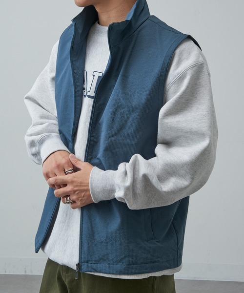 MAGASIN DE MODE Brew(マガジンデモードブリュー)の「【MAGASIN DE MODE Brew】テックベスト MSF-1901(ベスト・メンズ・ブラック/ベージュ/カーキ/ブルー・L/M/LL)」の12枚目の写真