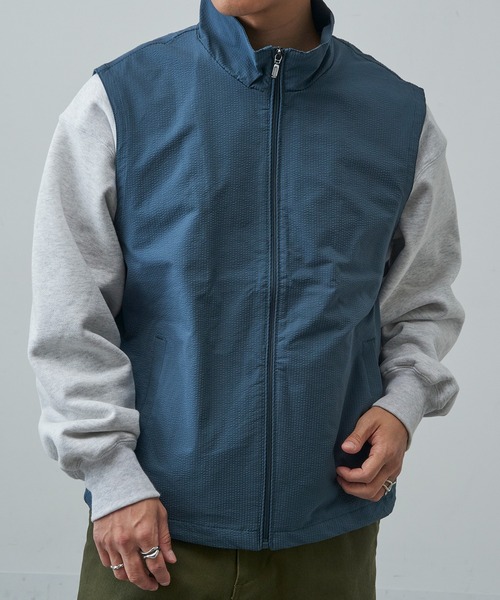 MAGASIN DE MODE Brew(マガジンデモードブリュー)の「【MAGASIN DE MODE Brew】テックベスト MSF-1901(ベスト・メンズ・ブラック/ベージュ/カーキ/ブルー・L/M/LL)」の9枚目の写真