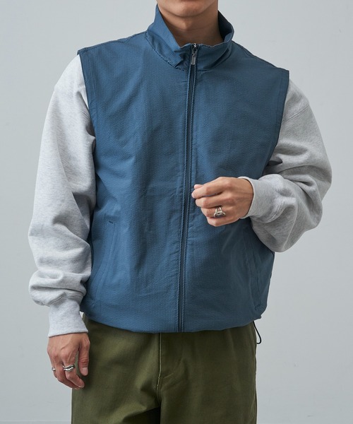 MAGASIN DE MODE Brew(マガジンデモードブリュー)の「【MAGASIN DE MODE Brew】テックベスト MSF-1901(ベスト・メンズ・ブラック/ベージュ/カーキ/ブルー・L/M/LL)」の5枚目の写真