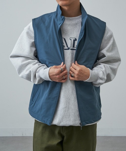 MAGASIN DE MODE Brew(マガジンデモードブリュー)の「【MAGASIN DE MODE Brew】テックベスト MSF-1901(ベスト・メンズ・ブラック/ベージュ/カーキ/ブルー・L/M/LL)」の11枚目の写真