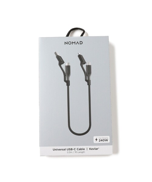 bpr BEAMS（ビーピーアール ビームス ）の「NOMAD / Universal Cable 0.3m Made with Kevlar(R)（カメラ/カメラグッズ・レディース・ブラック・ONE SIZE）」の4枚目の写真
