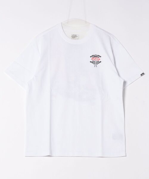 国内配送 VANS KABUKI SS TEE WHITE VANS ヴァンズ KABUKI SS TEE ショートスリーブ VN000ZV0WHT ABC