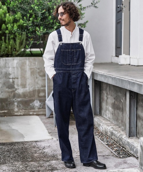 mp13880-【Johnbull別注】Classis Overall デニムオーバーオール