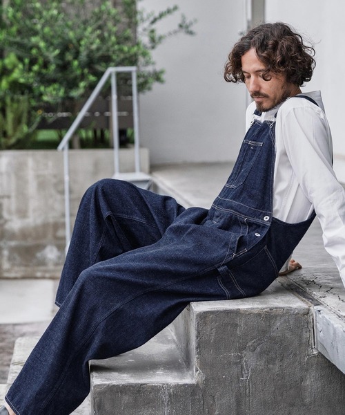 mp13880-【Johnbull別注】Classis Overall デニムオーバーオール