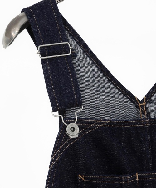 Johnbull(ジョンブル)の「mp13880-【Johnbull別注】Classis Overall デニムオーバーオール(サロペット/オーバーオール・メンズ・ワンウォッシュ・S/M/L)」の15枚目の写真