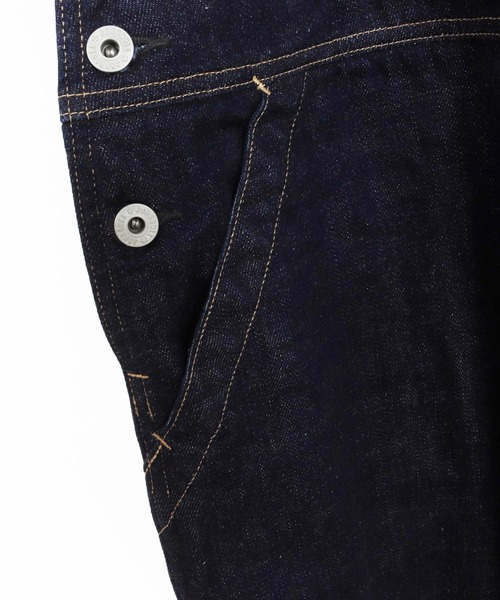 Johnbull(ジョンブル)の「mp13880-【Johnbull別注】Classis Overall デニムオーバーオール(サロペット/オーバーオール・メンズ・ワンウォッシュ・S/M/L)」の17枚目の写真