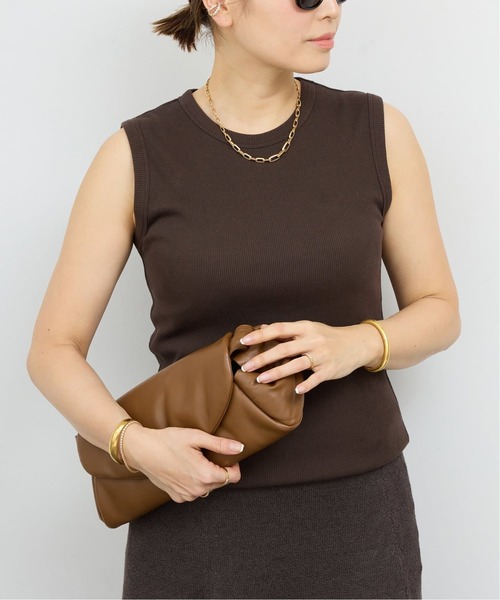 Deuxieme Classe(ドゥーズィエムクラス)の「*追加 dignity sleeveless(Tシャツ/カットソー・レディース・ホワイト/ブラック/ライトホワイト/カーキ/チョコ・FREE)」の13枚目の写真