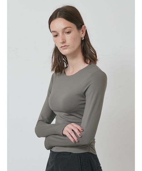 styling/（スタイリング）の「【S/S(エスバイエス)】カップ付きプルーオーバー＜ウォッシャブル・UV＞（その他トップス・レディース・ブラック/カーキ・F）」の6枚目の写真