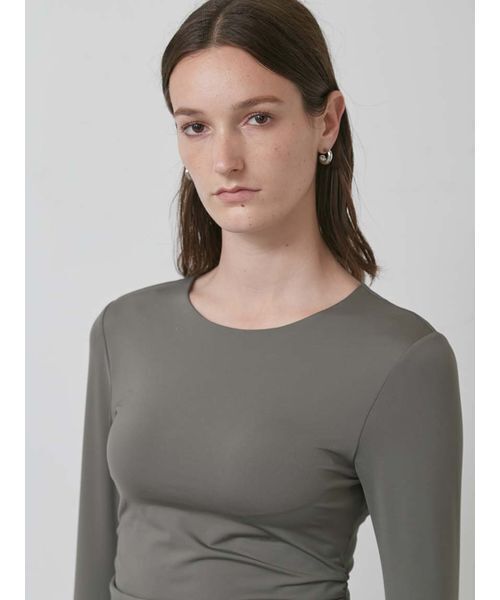 styling/（スタイリング）の「【S/S(エスバイエス)】カップ付きプルーオーバー＜ウォッシャブル・UV＞（その他トップス・レディース・ブラック/カーキ・F）」の7枚目の写真