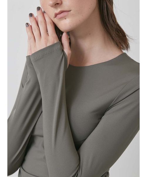 styling/（スタイリング）の「【S/S(エスバイエス)】カップ付きプルーオーバー＜ウォッシャブル・UV＞（その他トップス・レディース・ブラック/カーキ・F）」の8枚目の写真