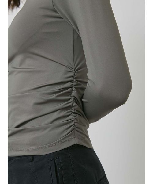 styling/（スタイリング）の「【S/S(エスバイエス)】カップ付きプルーオーバー＜ウォッシャブル・UV＞（その他トップス・レディース・ブラック/カーキ・F）」の9枚目の写真