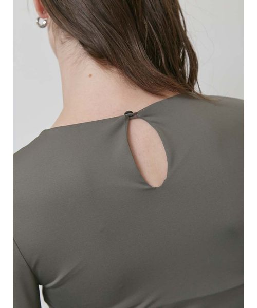 styling/（スタイリング）の「【S/S(エスバイエス)】カップ付きプルーオーバー＜ウォッシャブル・UV＞（その他トップス・レディース・ブラック/カーキ・F）」の10枚目の写真