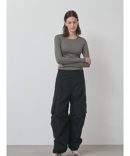 styling/（スタイリング）の「【S/S(エスバイエス)】カップ付きプルーオーバー＜ウォッシャブル・UV＞（その他トップス・レディース・ブラック/カーキ・F）」の12枚目の写真