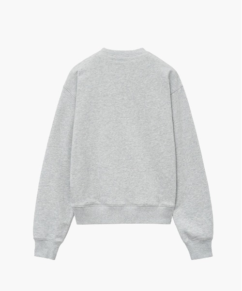 MARITHE + FRANCOIS GIRBAUD(マリテフランソワジルボー)の「LETTERING LOGO SWEATSHIRT(スウェット・レディース・ヘザーグレー/ネイビー・LARGE/X-LARGE/SMALL/MEDIUM)」の8枚目の写真
