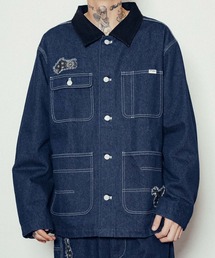 入手困難✨ コムデギャルソン デニムジャケット カバーオール ネイビー COMME des GARCONS - 美品 初期 COMME des GARCONS