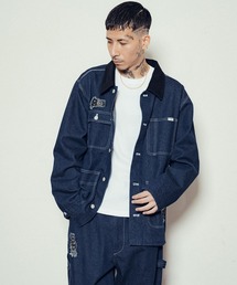 Subciety（サブサエティ）の「Patched coverall（カバーオール）」