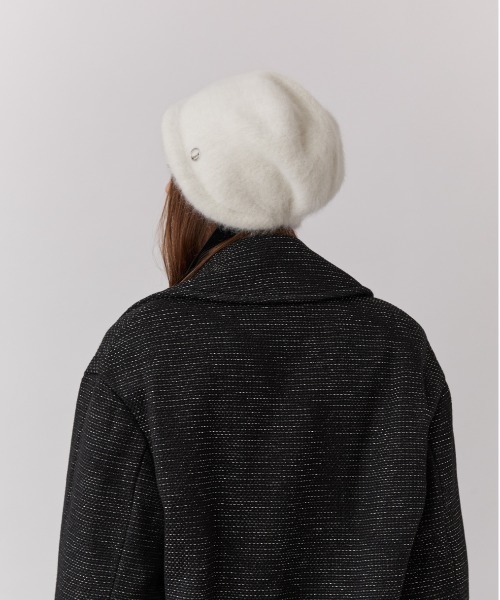 Chapeau d' O Lame Angora Hood / シャポードオー（ハット）｜Chapeau