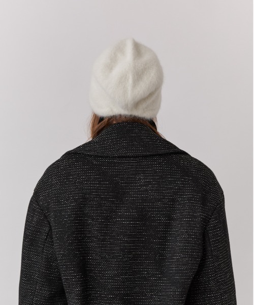 Chapeau d' O Lame Angora Hood / シャポードオー（ハット）｜Chapeau