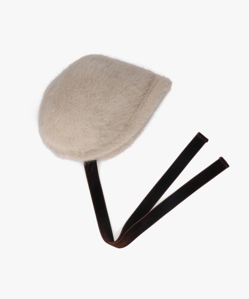 Chapeau d' O Lame Angora Hood / シャポードオー（ハット）｜Chapeau
