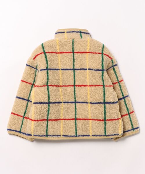 BOBO CHOSES(ボボショーズ)の「Color stripes sheepskin jacket(ブルゾン・キッズ・ベージュ・4-5YEAR/12-13y/6-7YEAR/2-3YEAR/10-11y/8-9y)」の9枚目の写真