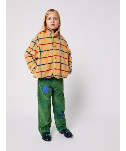 Color stripes sheepskin jacket（ブルゾン）｜BOBO CHOSES